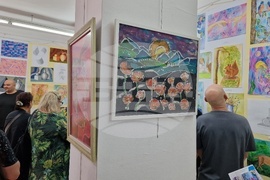 Монтана - студио „РениАрт“ - изложба - деца