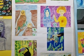 Монтана - студио „РениАрт“ - изложба - деца