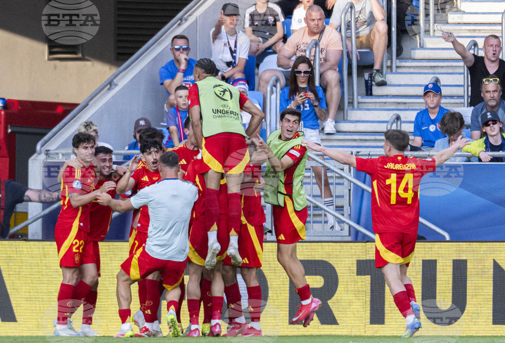 APTOPIX Slovakia Spain U21 Euro Soccer