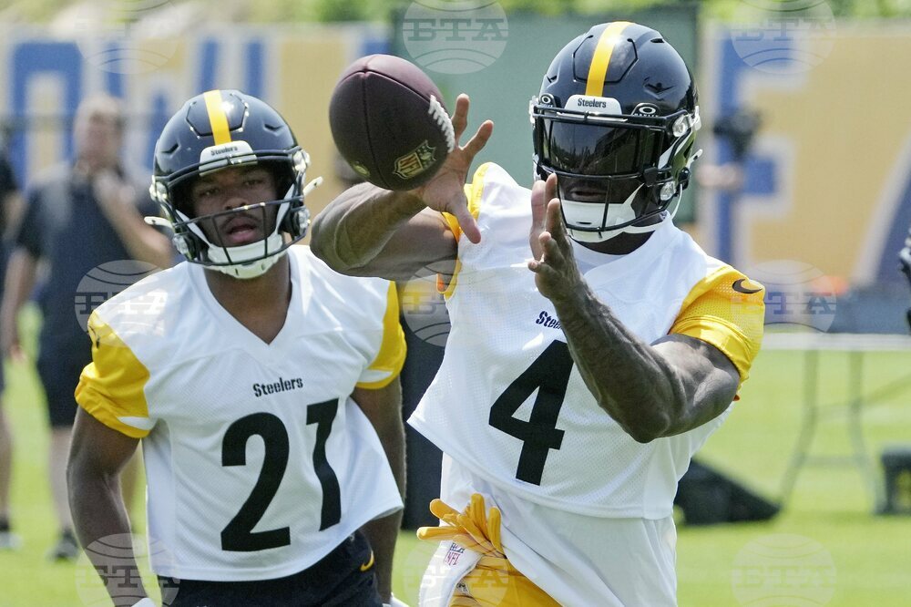 Steelers Metcalf Football