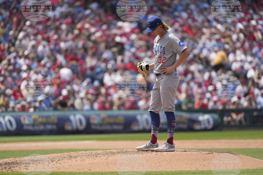 Cubs Phillies Baseball