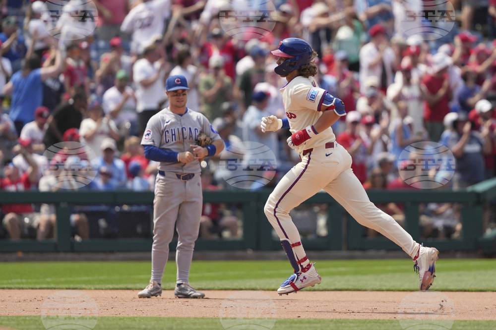 Cubs Phillies Baseball