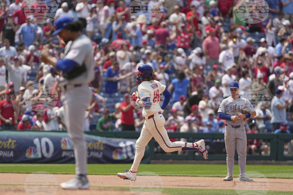 Cubs Phillies Baseball