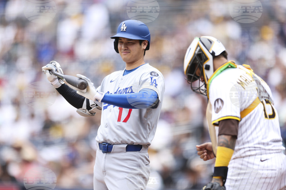 Dodgers Padres Baseball