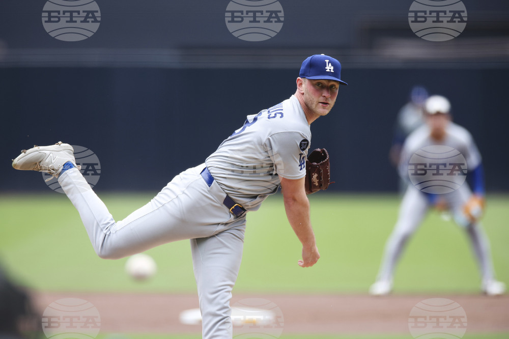 Dodgers Padres Baseball