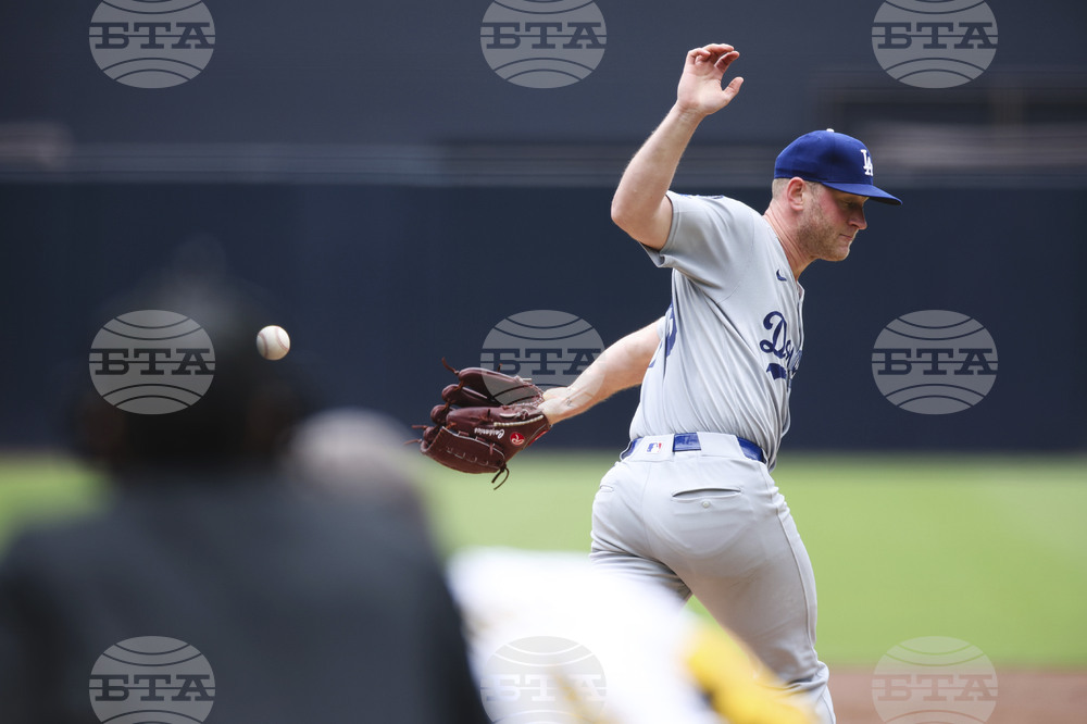 Dodgers Padres Baseball
