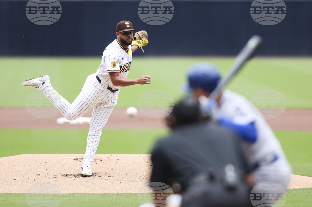 Dodgers Padres Baseball