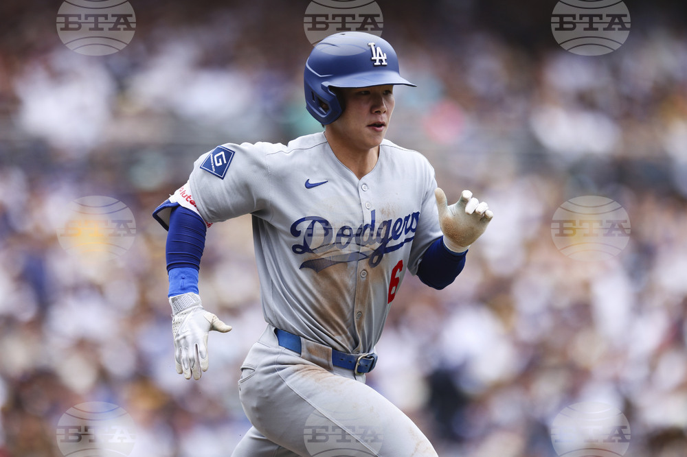 Dodgers Padres Baseball