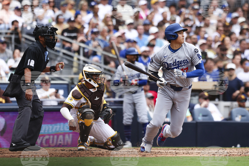Dodgers Padres Baseball