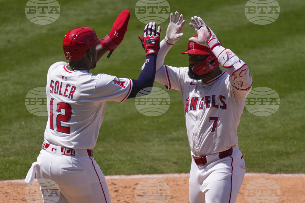 Athletics Angels Baseball