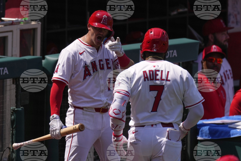 Athletics Angels Baseball