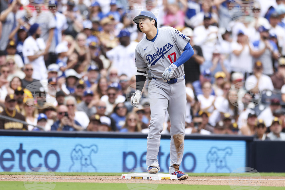 Dodgers Padres Baseball