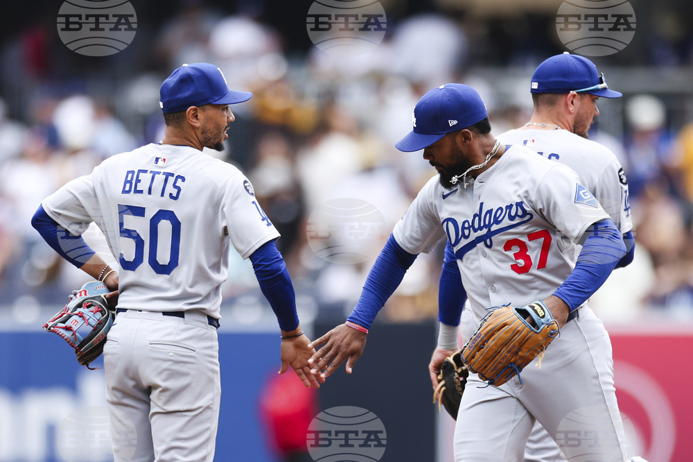 Dodgers Padres Baseball