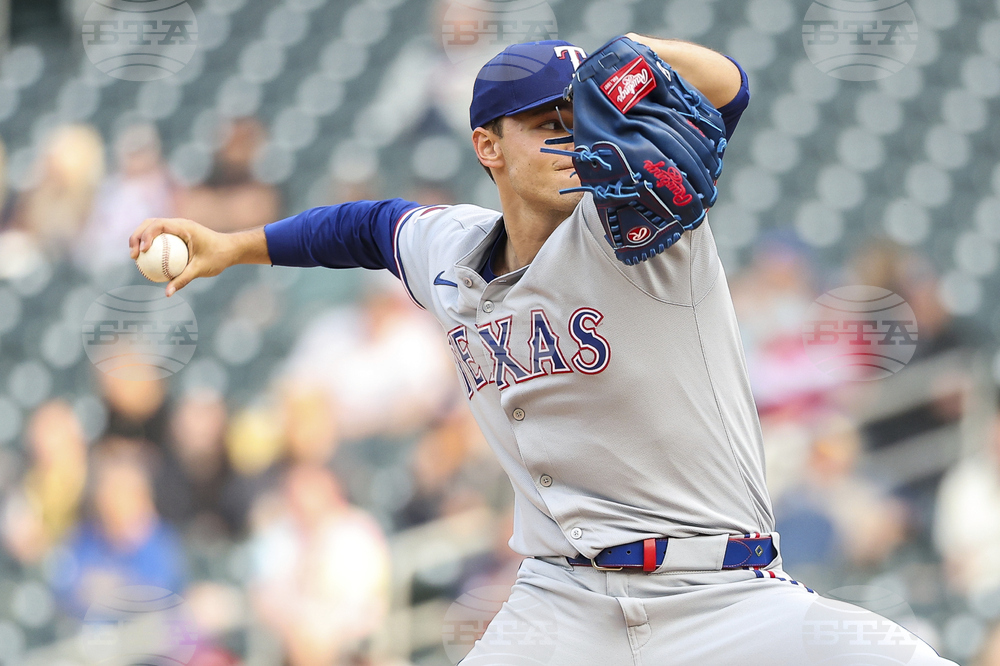 Rangers Twins Baseball