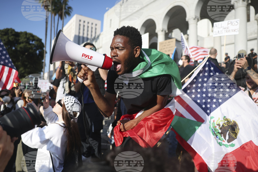 APTOPIX Immigration Raids Los Angeles