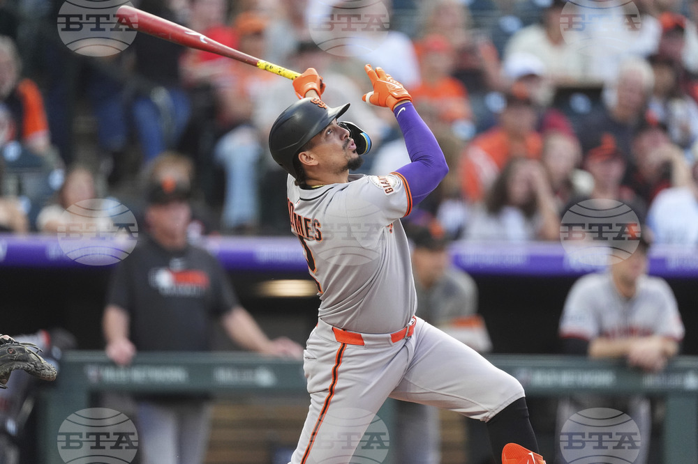 Giants Rockies Baseball