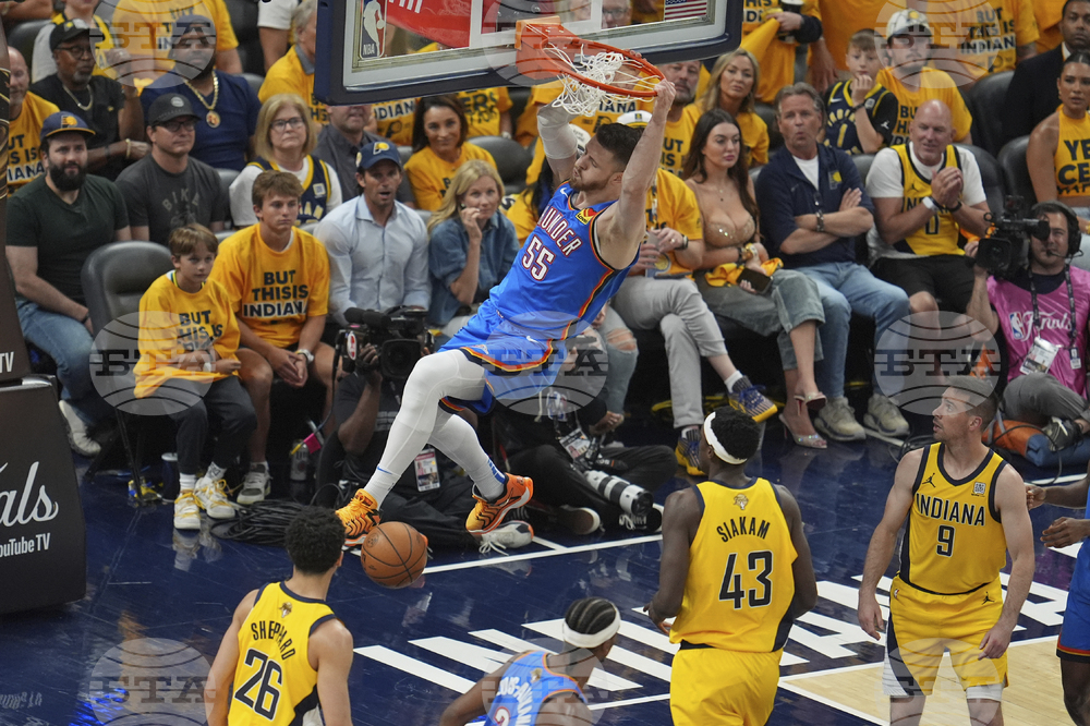 NBA Finals Thunder Pacers Basketball