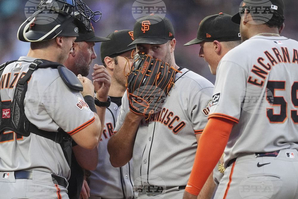 Giants Rockies Baseball