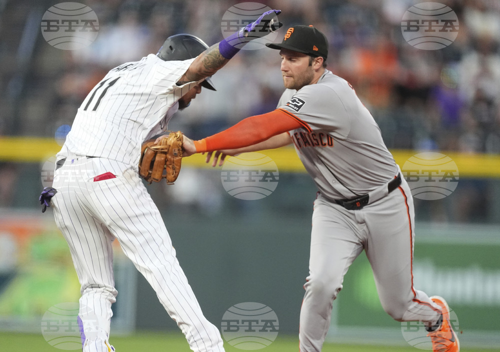 Giants Rockies Baseball