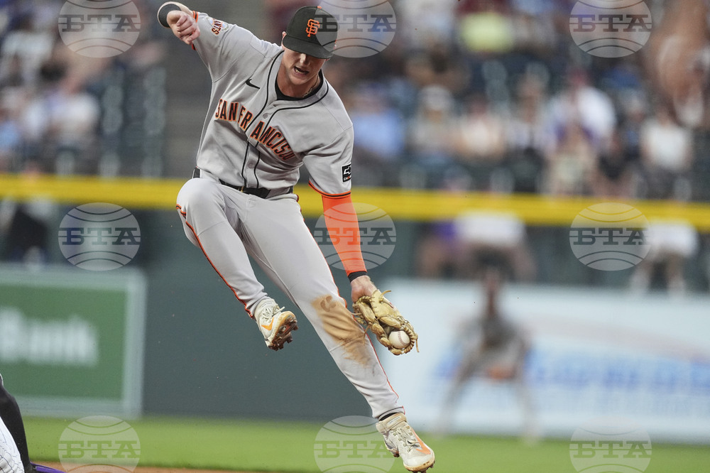 Giants Rockies Baseball