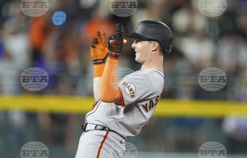 Giants Rockies Baseball