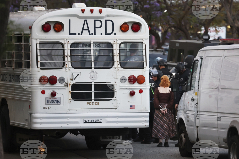 APTOPIX Immigration Raids Los Angeles