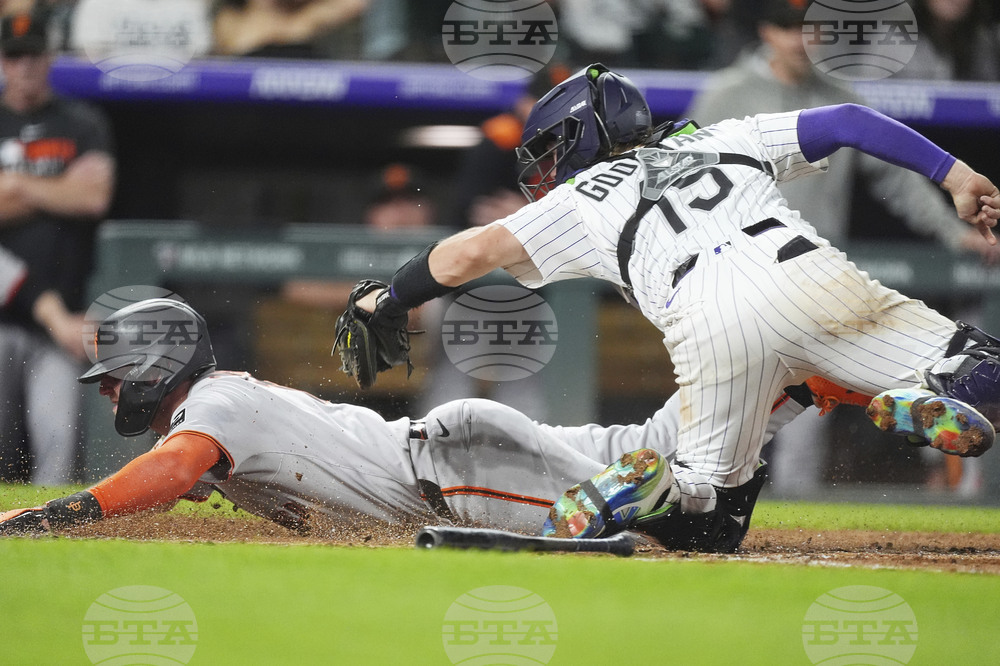 Giants Rockies Baseball