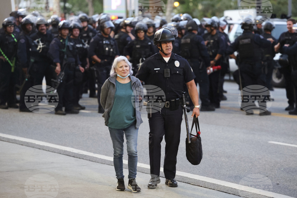 APTOPIX Immigration Raids Los Angeles