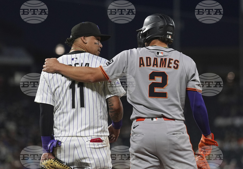 Giants Rockies Baseball