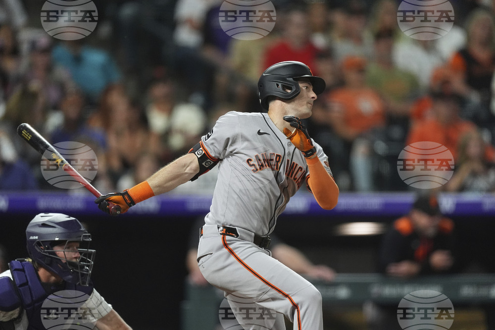 Giants Rockies Baseball