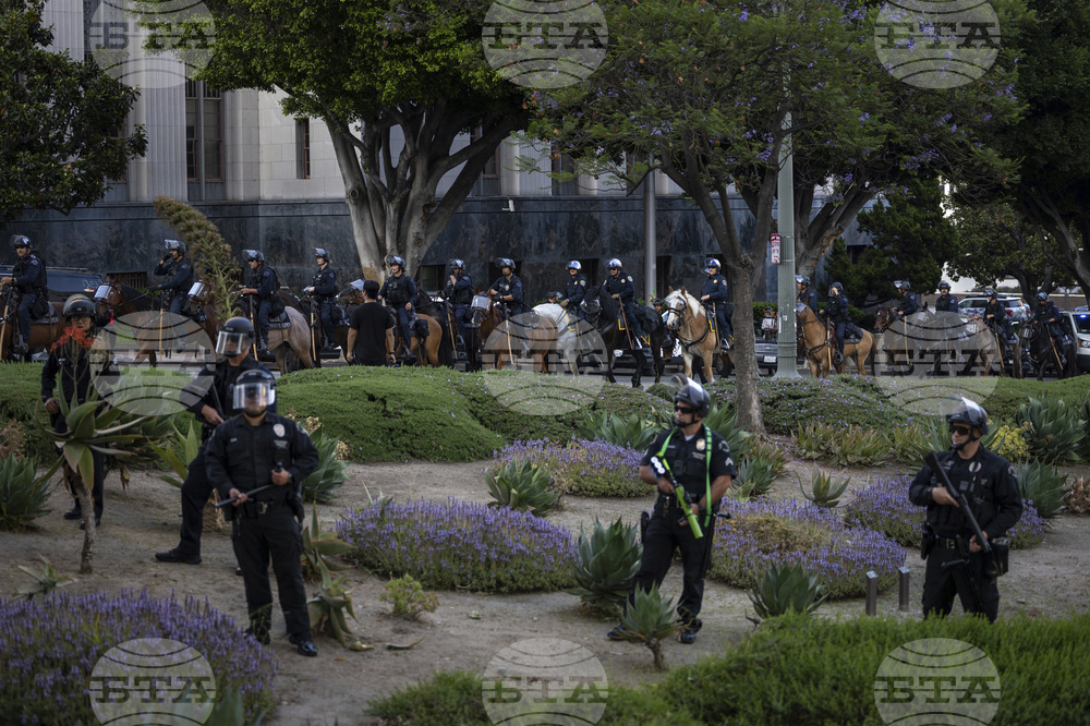 Immigration Protests Los Angeles