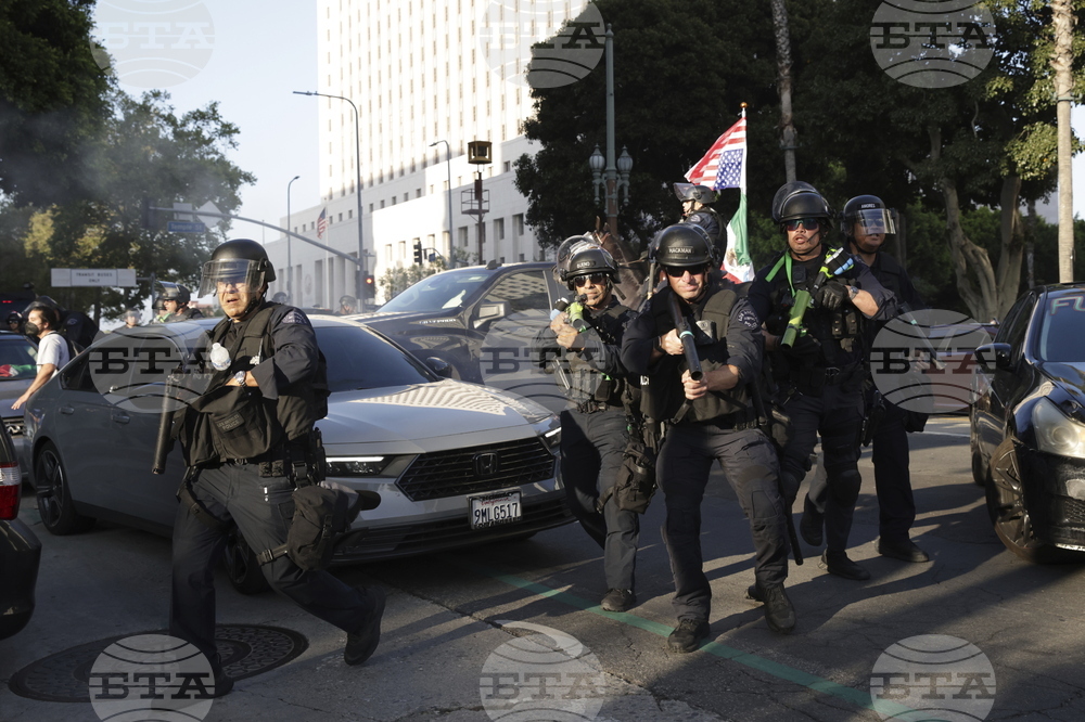 Immigration Protests Los Angeles