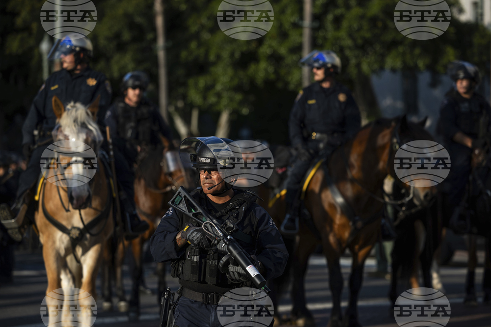 Immigration Protests Los Angeles