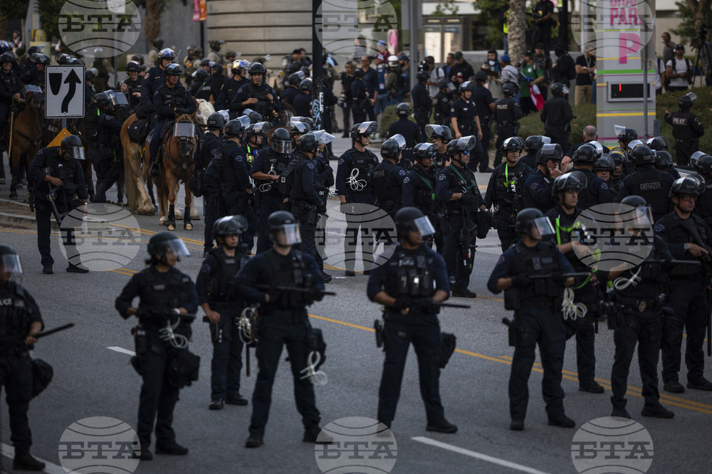 Immigration Protests Los Angeles