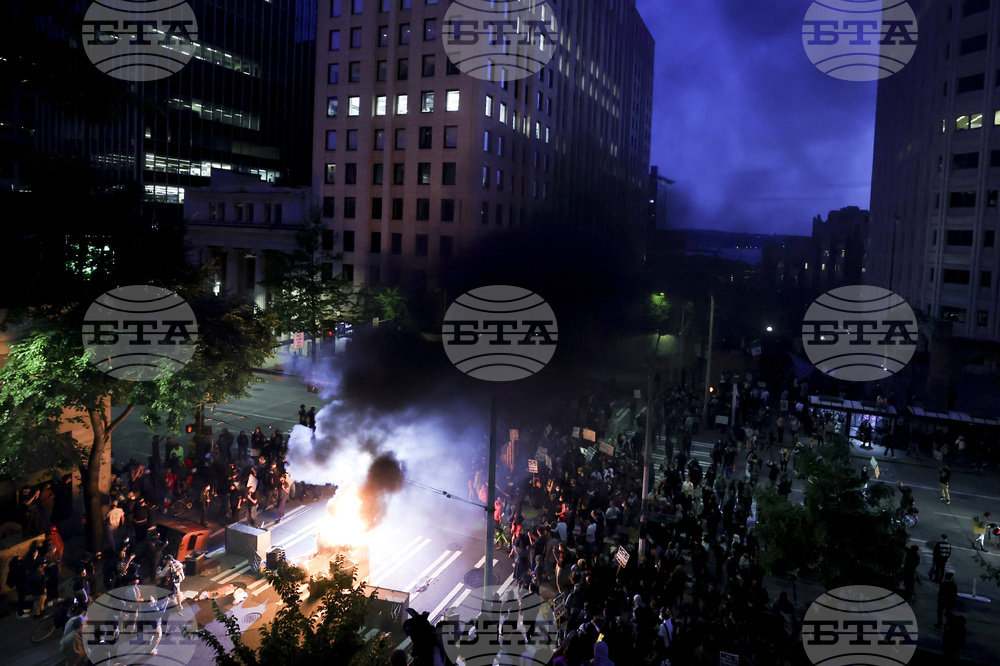 APTOPIX Immigration Protests Seattle