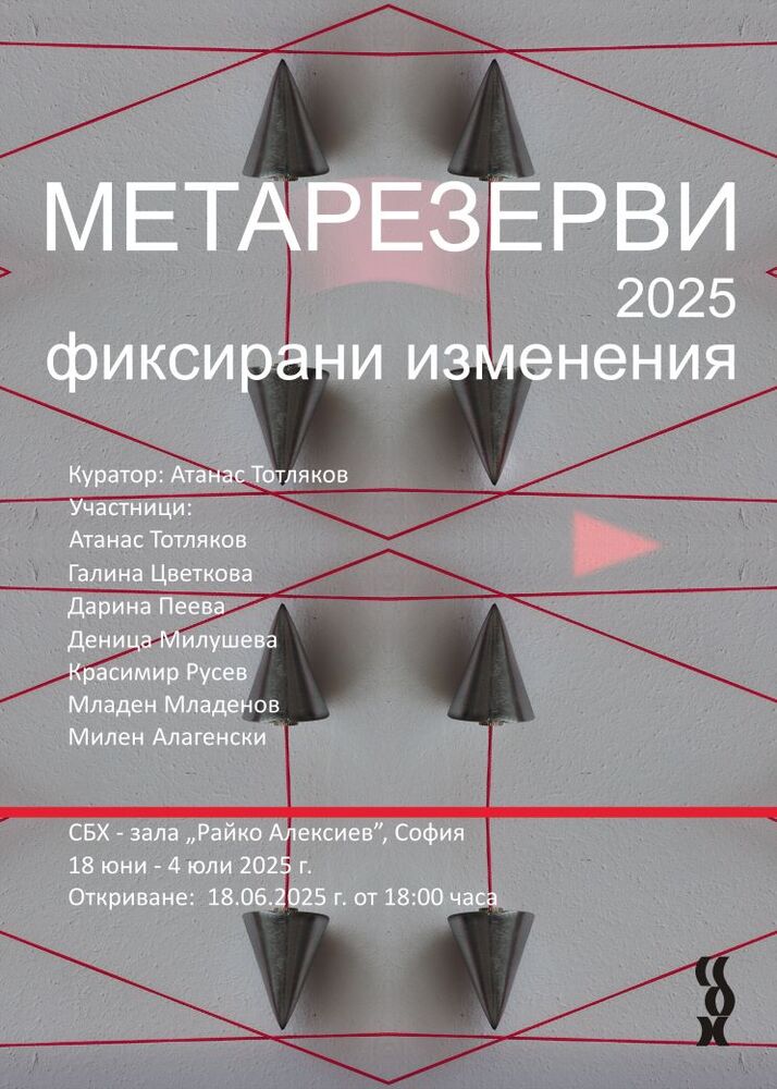 Кураторът Атанас Тотляков прави изложбата „Метарезерви 2025 – фиксирани изменения“ в София