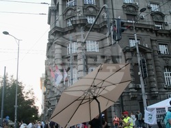 Сърбия - палатков лагер