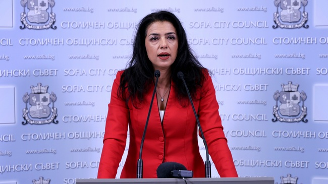 Vanya Grigorova Leaves Socialists' Group in Sofia Municipal Council 