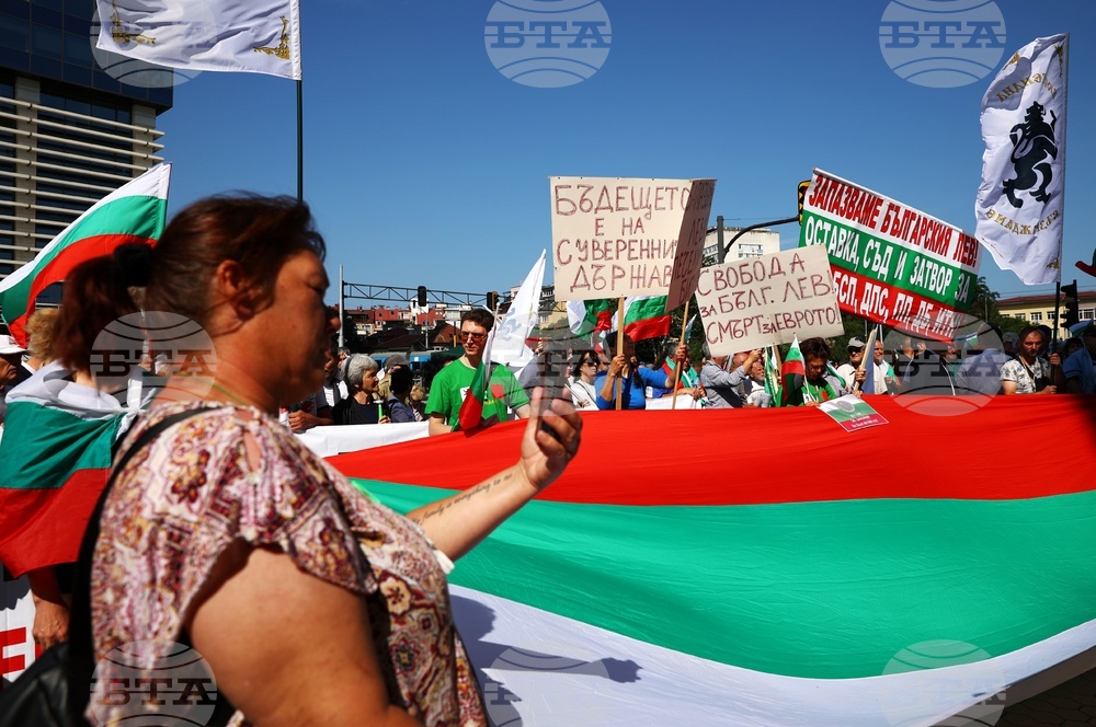 Партия „Възраждане” - протест