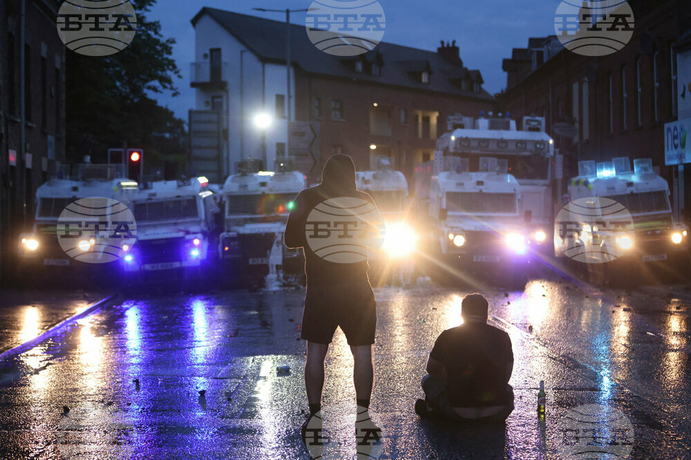 APTOPIX Northern Ireland Protest