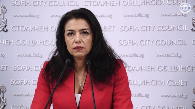  Напускам групата на местната коалиция "БСП за България" в Столичния общински съвет, заяви общинският съветник Ваня Григорова