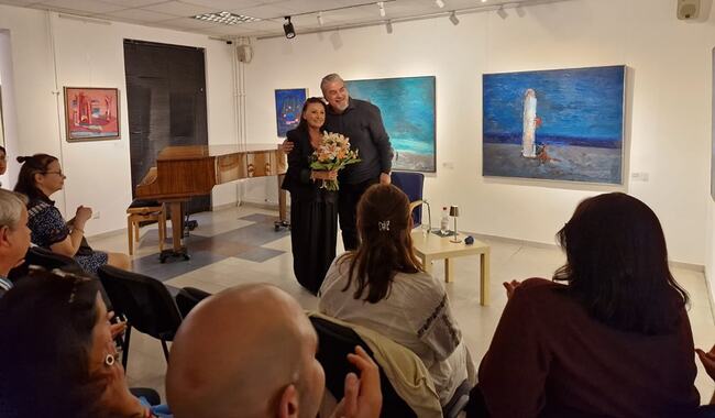 Писателката Мария Лалева гостува в Българския културен институт в Берлин, където представи своето творчество 