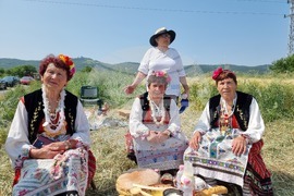 Село Търнава - откриване на жътвената кампания