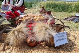 Село Търнава - откриване на жътвената кампания