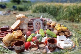 Село Търнава - откриване на жътвената кампания