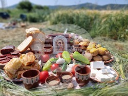 Село Търнава - откриване на жътвената кампания