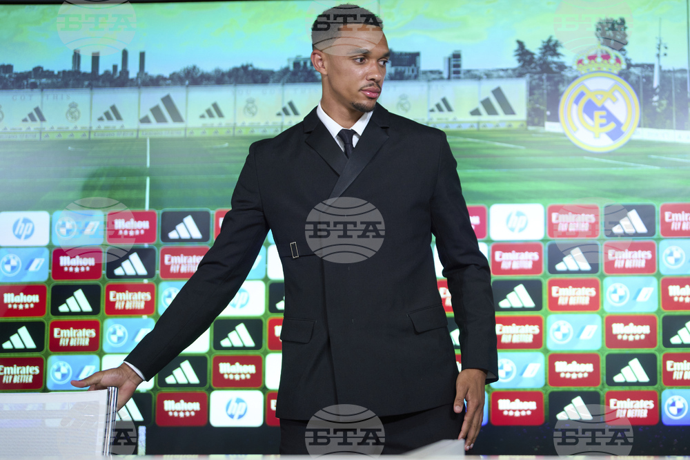 Spain Soccer Real Madrid Alexander-Arnold
