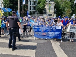 Румъния - Букурещ - протест - синдикати