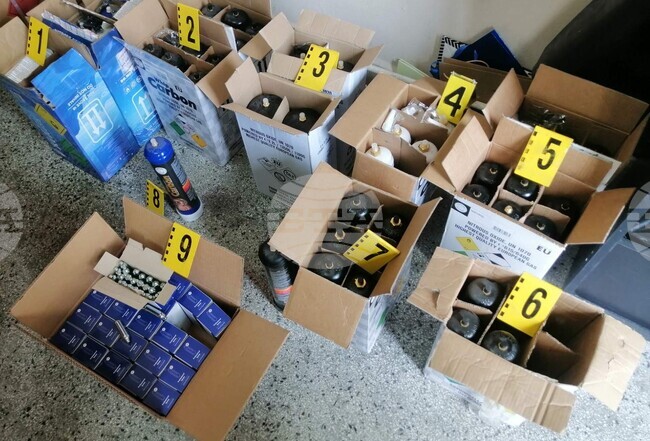 Шуменски полицаи пресякоха разпространението на около 200 литра райски газ