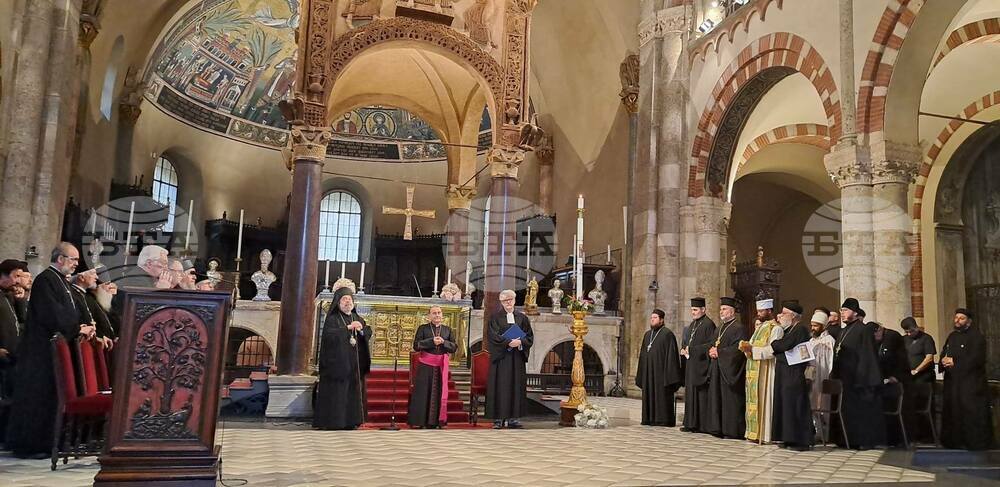 Среща на всички християнски църкви в района на Милано се състоя по повод 1700-годишнината от Първия вселенски събор